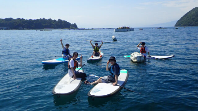 シーカヤック・SUPは沼津の海だからオールシーズン楽しめます！